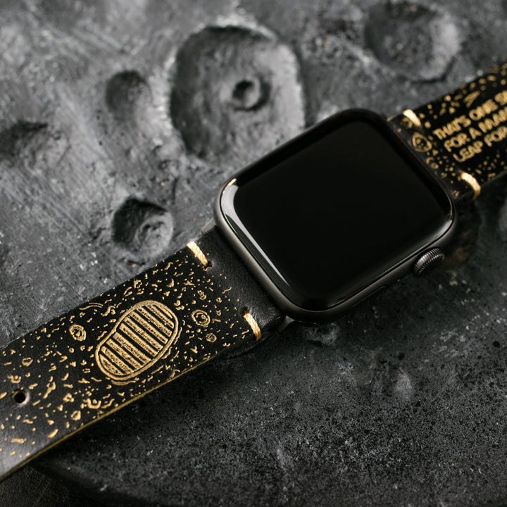 Roarstraps Apple Watch deri kordon, özel tasarım ve kaliteli malzeme ile şık görünüm sunar.