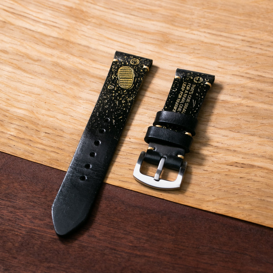 Roarstraps el yapımı deri saat kayışı, şık tasarımı ve kaliteli malzemesiyle dikkat çekiyor