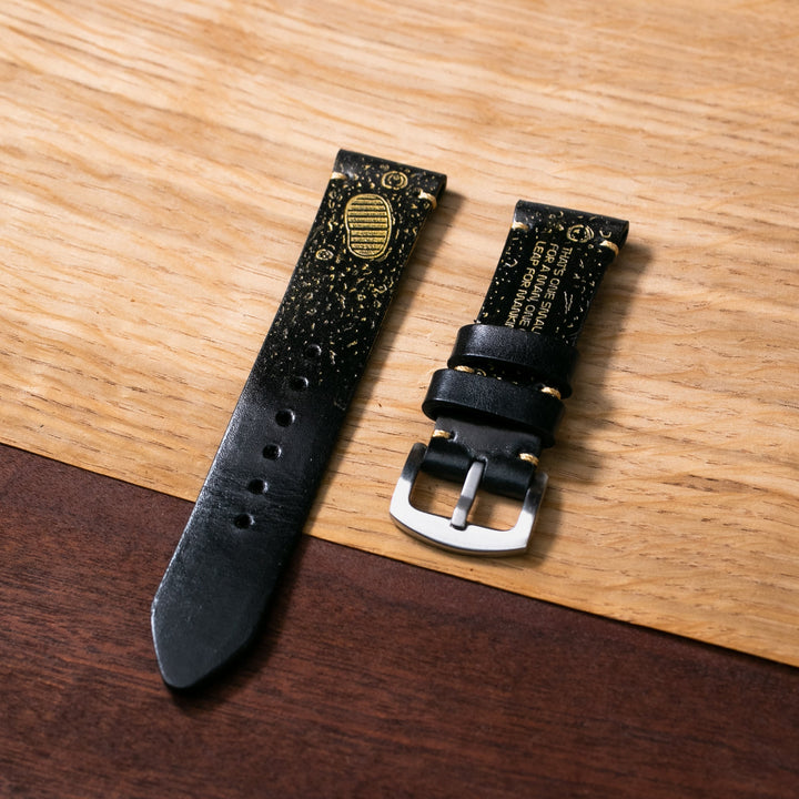 Roarstraps el yapımı deri saat kayışı, şık tasarımı ve kaliteli malzemesiyle dikkat çekiyor