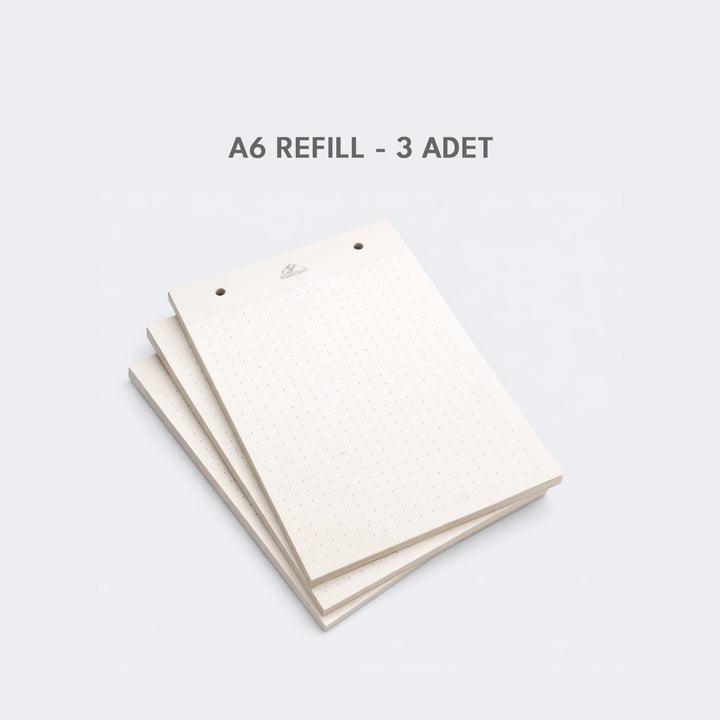 A6 Bloknot Refill - 3 Adet