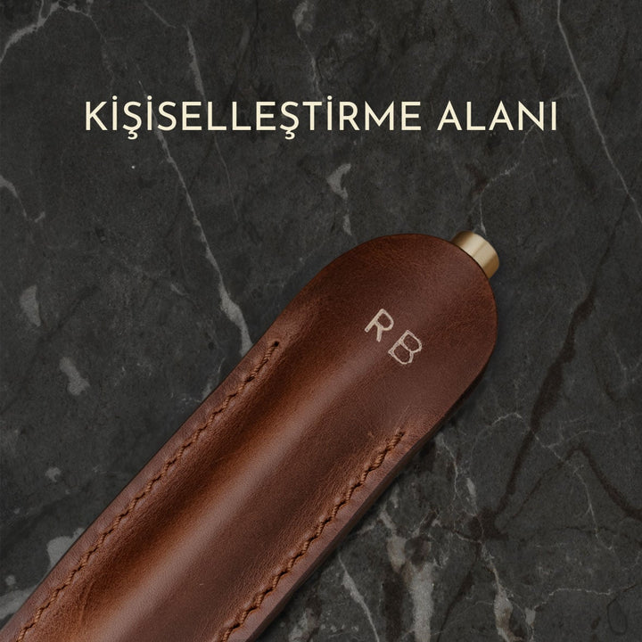 Roarcraft deri kalem kılıfı, kişiselleştirilebilir tasarımıyla şık ve fonksiyonel aksesuar