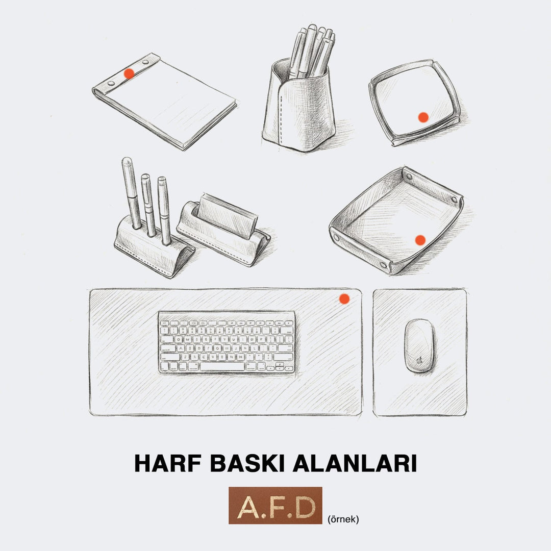 All-in Deri Ofis Seti