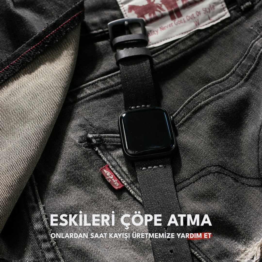 Roarstraps Apple Watch Kot Saat Kayışı ile Şık ve Dayanıklı Tasarım