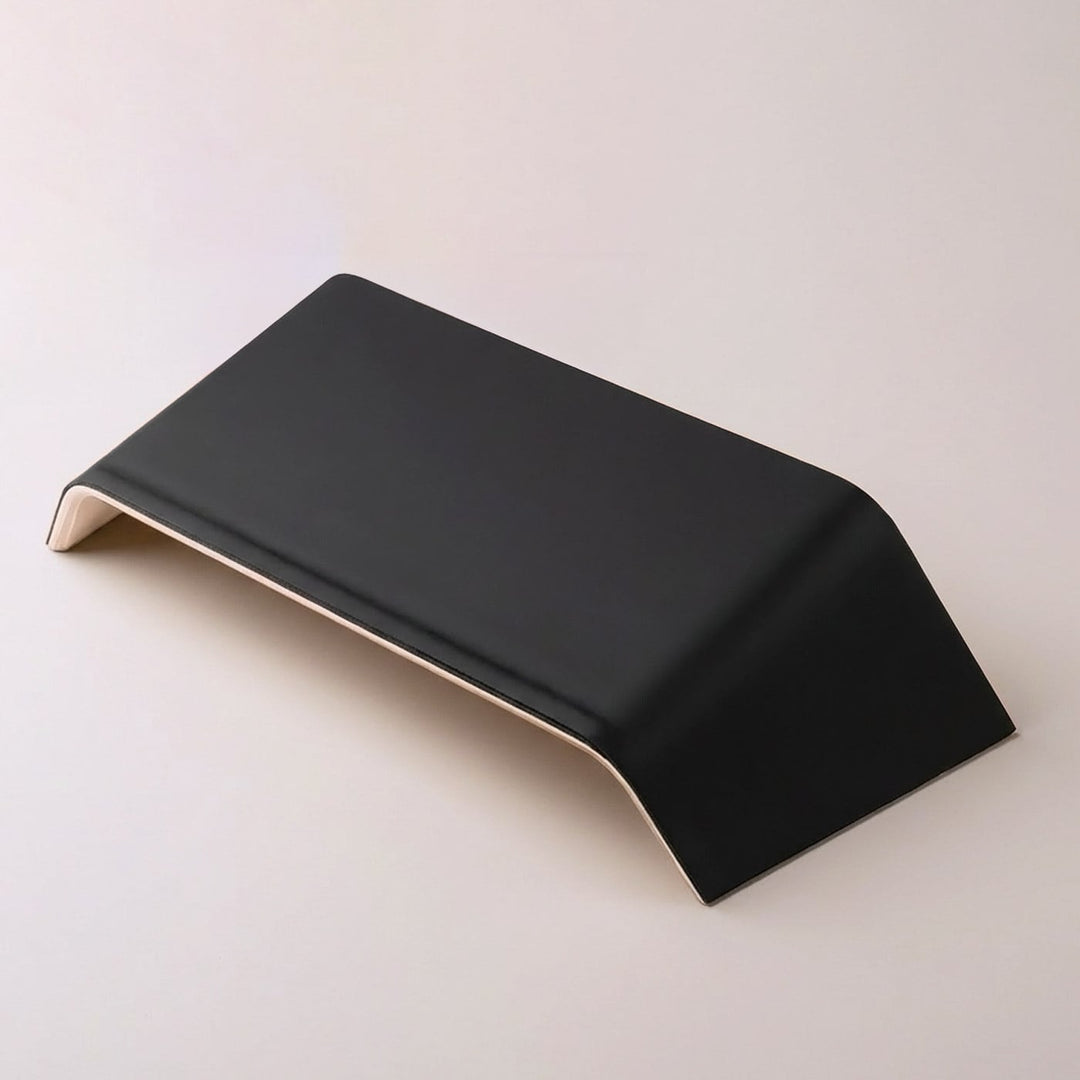 Ahşap Deri Laptop Standı