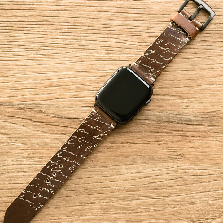 Roarstraps el yapımı deri Apple Watch kordonu, şık tasarımı ile her gün kullanıma uygun