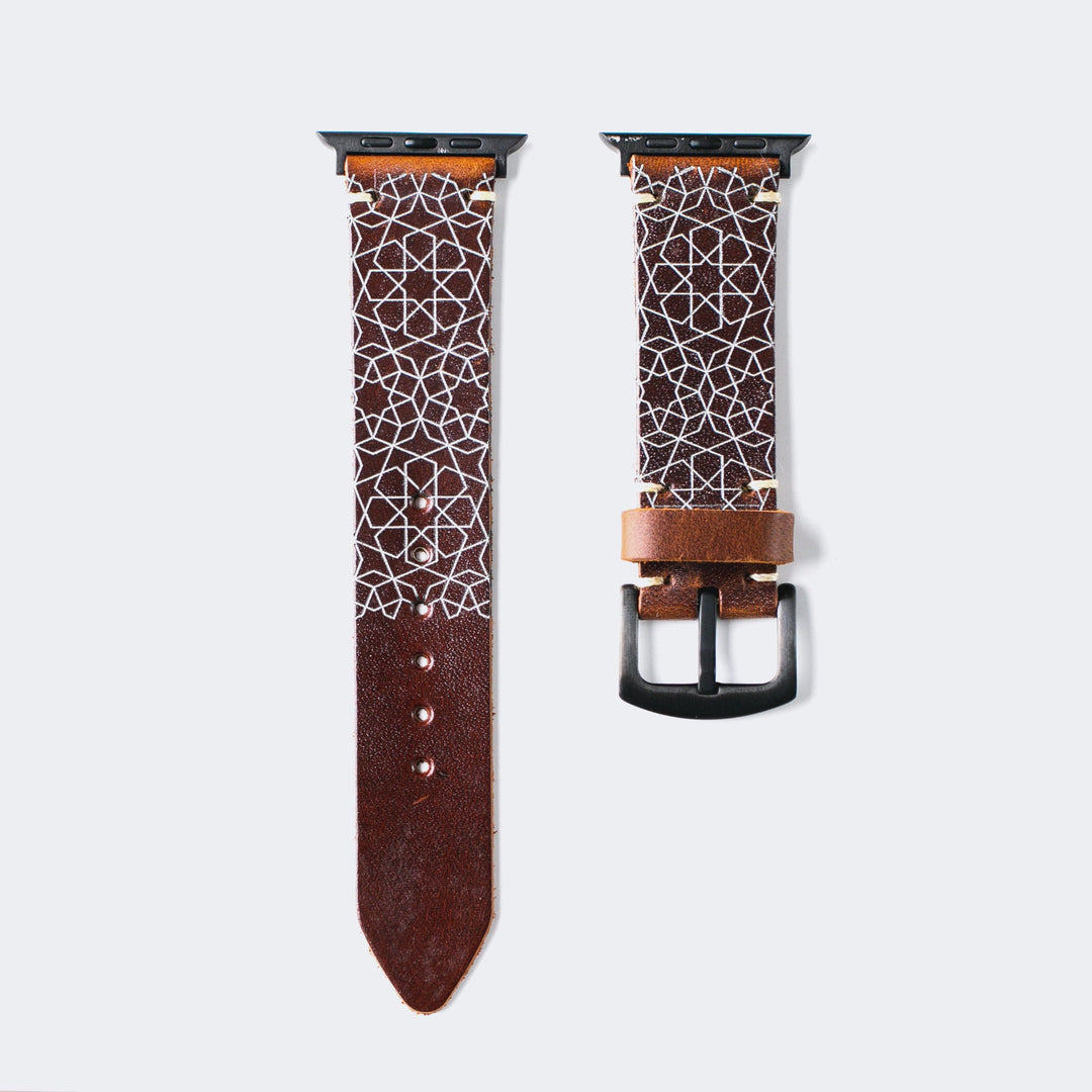 Roarstraps el yapımı deri Apple Watch kordonu, şık tasarım ve kaliteli malzeme ile