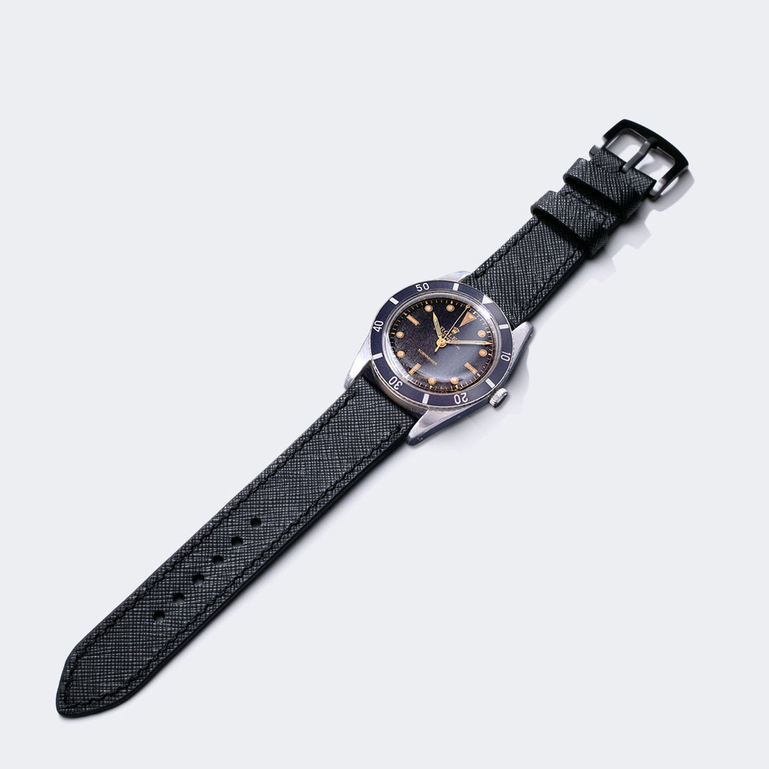 Roarstraps saffiano deri saat kayışı ile şık ve modern saat tasarımı