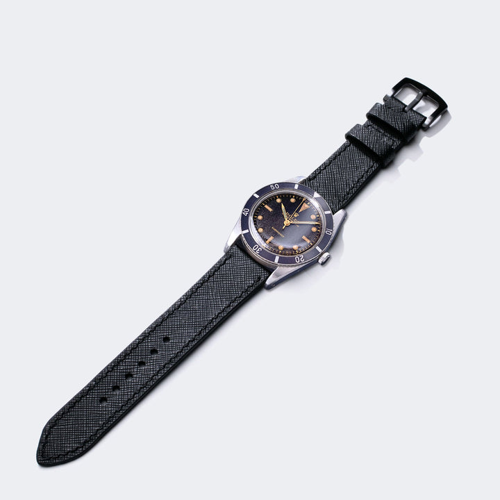 Roarstraps saffiano deri saat kayışı ile şık ve modern saat tasarımı