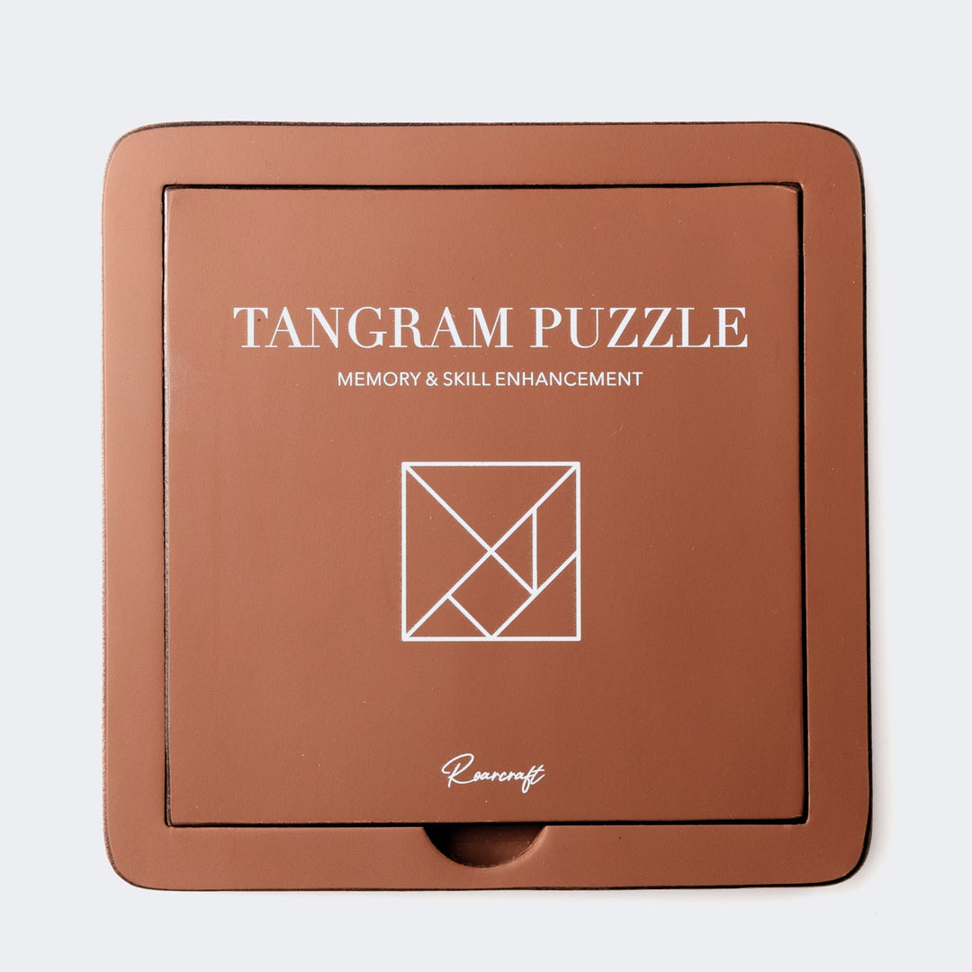 Roarcraft deri tangram puzzle ile hafıza ve beceri geliştirme oyunu