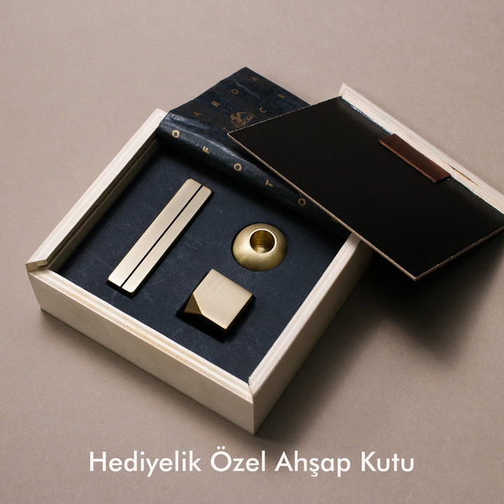 masaüstü pirinç set