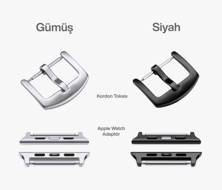 Bund Strap - Tek Kat Deri Apple Watch Kordon - Taba - Roarcraft TR