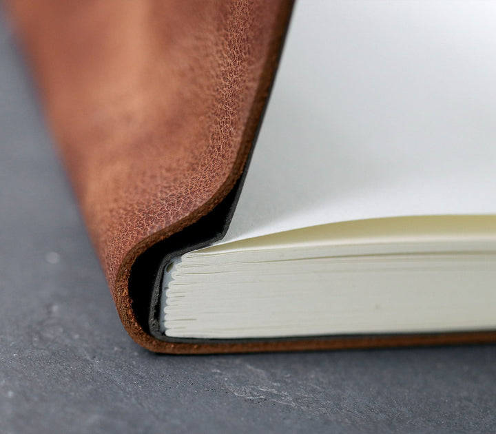 Deri Kapaklı A5 Defter - Roarcraft TR