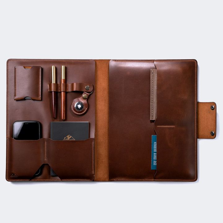 MacBook Organizer - Deri Kılıf - Roarcraft TR