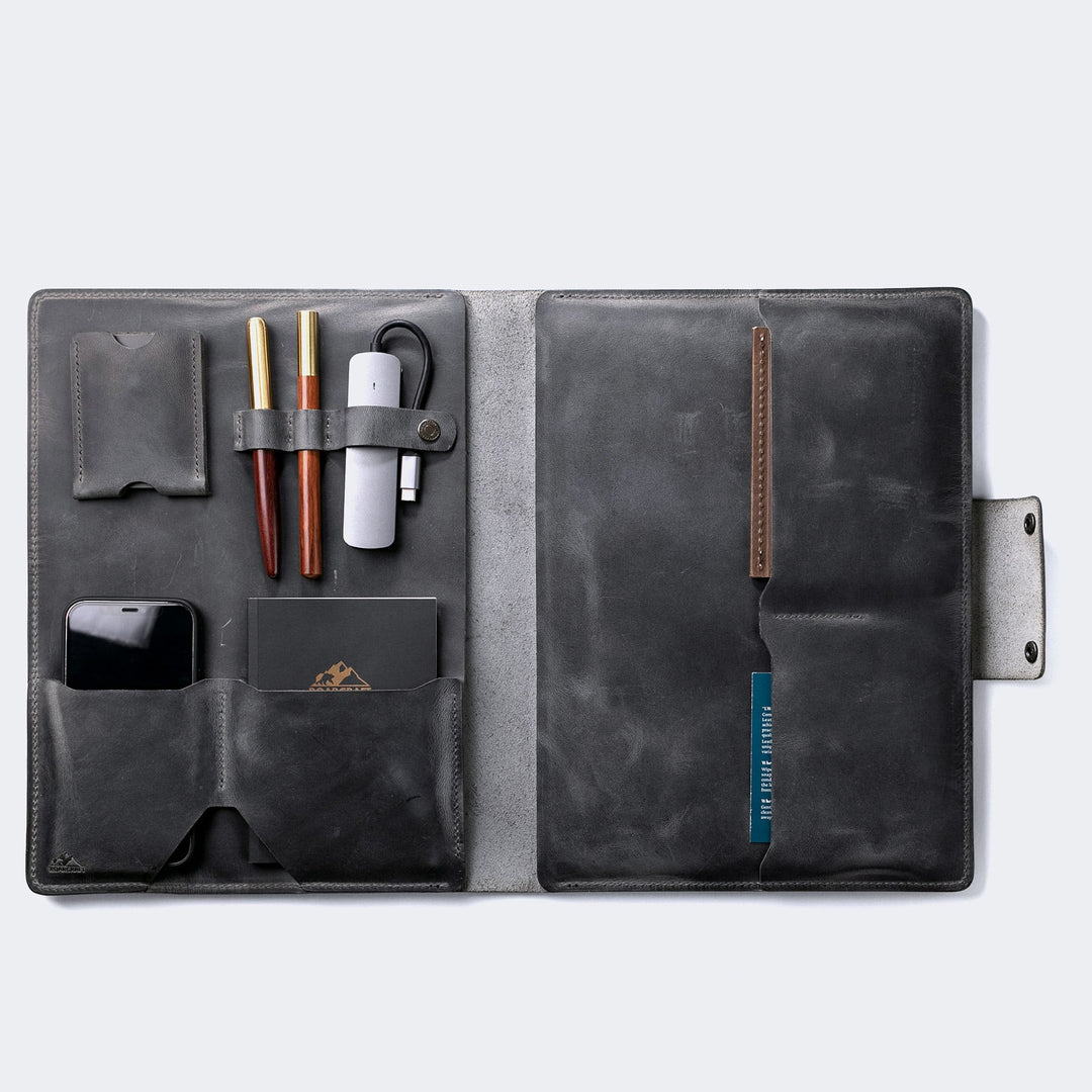 MacBook Organizer - Deri Kılıf - Roarcraft TR