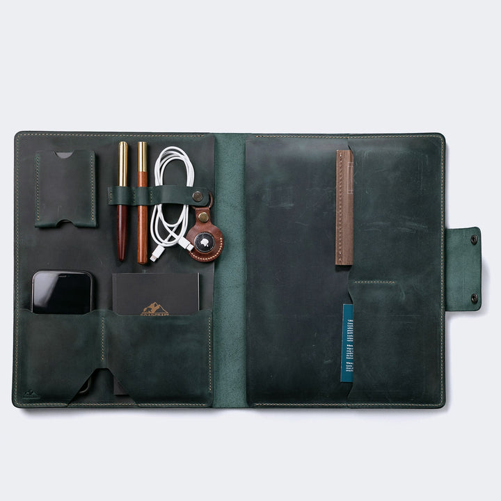 MacBook Organizer - Deri Kılıf - Roarcraft TR