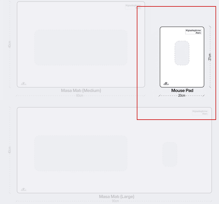 Deri Mouse Pad - Roarcraft TR
